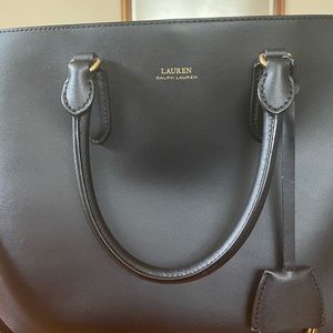 Lauren Ralph Lauren  Black Tote